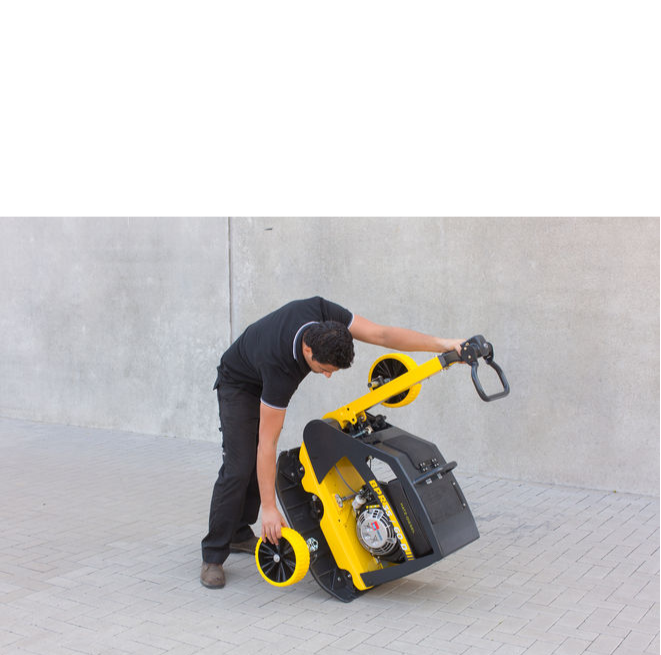 ZAGĘSZCZARKA REWERSYJNA BOMAG 260 KG BPR 40/60 D (600 MM, HATZ 1B20, DIESEL)