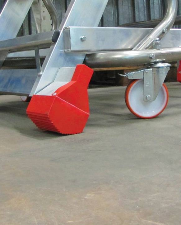 DRABINA MAGAZYNOWA JEZDNA FARAONE 5 STOPNIOWA 125/MFTS 3,20M