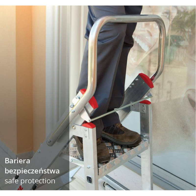 SCHODY PROFESJONALNE DLA BUDOWNICTWA I PRZEMYSŁU FARAONE CM50.02 2,25M