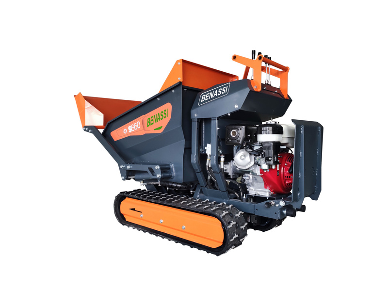 WOZIDŁO BUDOWLANE MINIWYWROTKA BENASSI HYDRO 660 CS