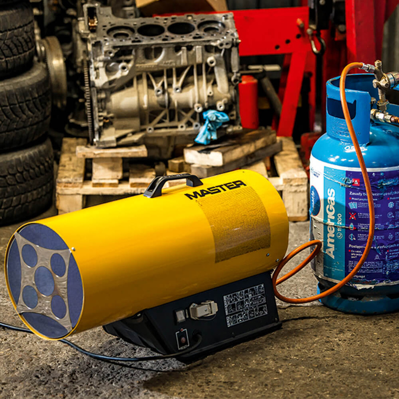 ELEKTRYCZNA NAGRZEWNICA GAZOWA MASTER BLP 73 ET