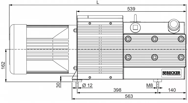 POMPA PRÓŻNIOWA BECKER KVT 3.140