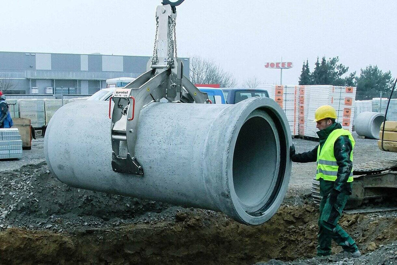 ZAWIESZANY CHWYTAK DO RUR BETONOWYCH PROBST RG-75/125-SAFELOCK