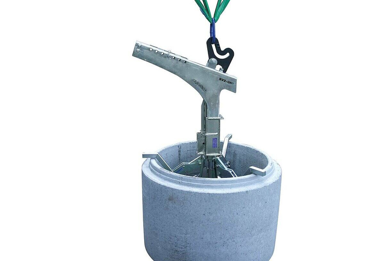 ZAWIESZANY CHWYTAK MONTAŻOWY DO KRĘGÓW I STOŻKÓW STUDZIENEK PROBST SVZ-UNI-VARIO