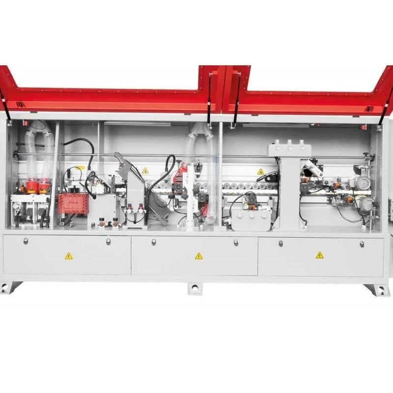 OKLEINIARKA ZE WSTĘPNYM FREZOWANIEM I Z ZARABIANIEM NAROŻY HOLZMANN KAM 215ALL