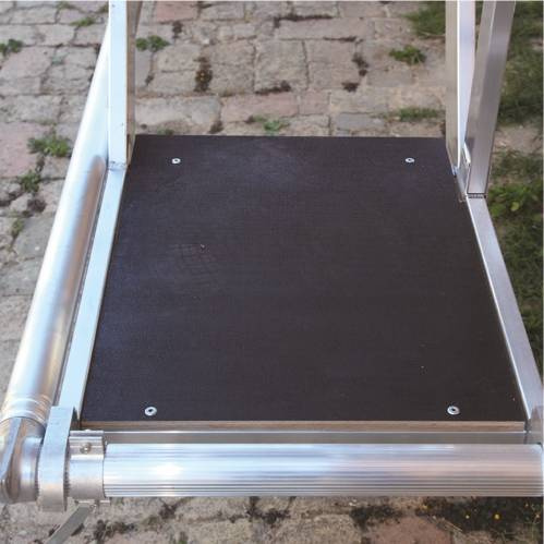 RUSZTOWANIE POJEDYNCZE JEZDNE ZE SCHODAMI WEWNĘTRZNYMI FARAONE TOP SYSTEM 135x180CM G1-114 12,4M