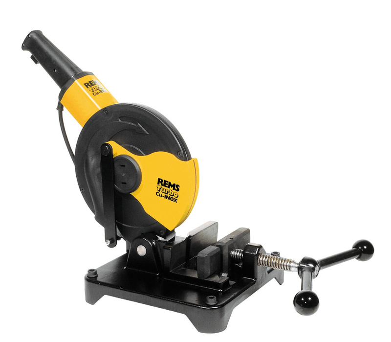 ELEKTRYCZNA PILARKA TARCZOWA DO RUR REMS TURBO CU-INOX PODSTAWA + TARCZA