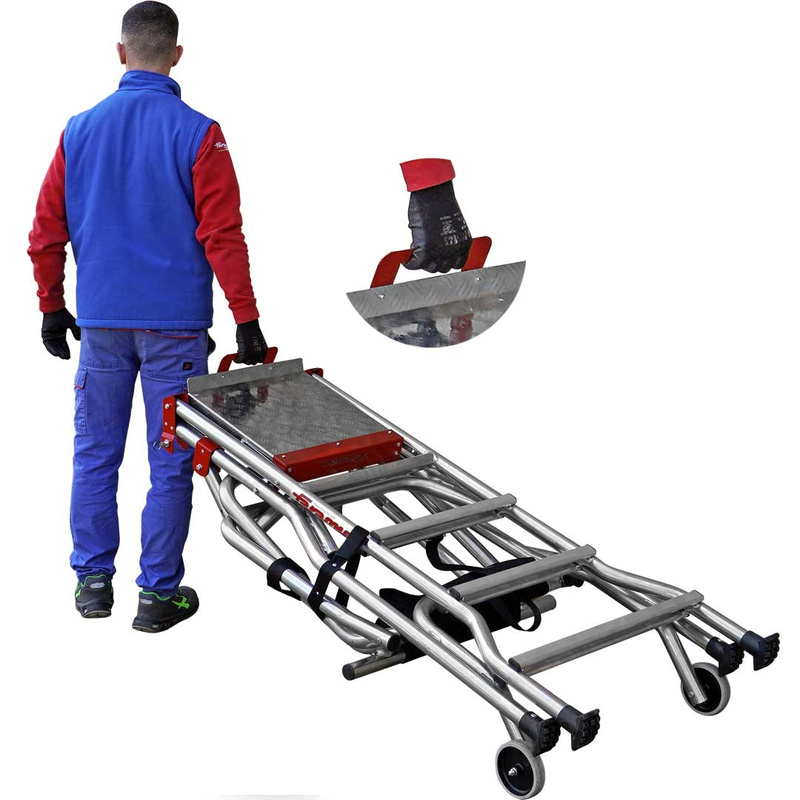 DRABINA MAGAZYNOWA / BEZPIECZNY PODEST ROBOCZY FARAONE PL5.C 3,13 M