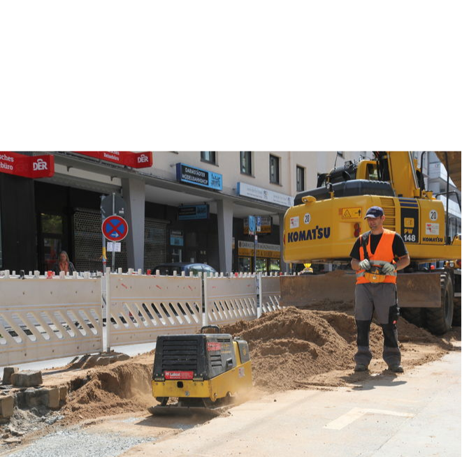 ZAGĘSZCZARKA REWERSYJNA 750 KG BOMAG BPH 80/65 S D/E (800 MM, HATZ 1D90, DIESEL)