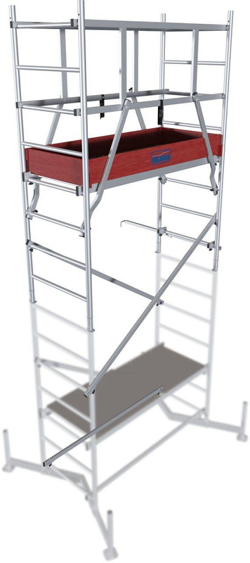 RUSZTOWANIE JEZDNE KRAUSE MONTO CLIMTEC 1,50 M x 0,60 M (WYS. ROBOCZA 7 M)