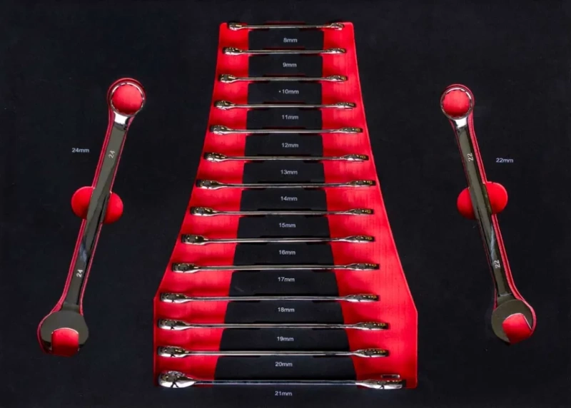 SZAFKA NARZĘDZIOWA SERWISOWA, WÓZEK NARZĘDZIOWY VIBER-SYSTEM SZN259 Z WYPOSAŻENIEM 258 ELEMENTÓW