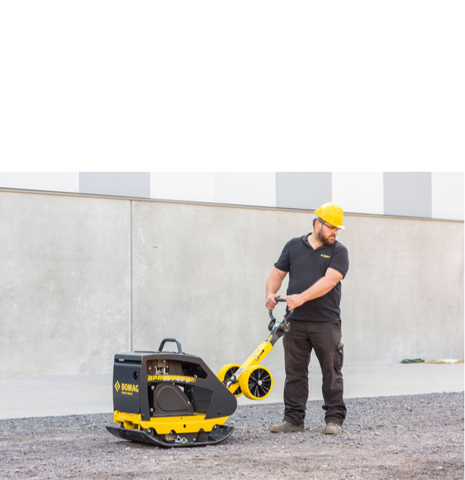 ZAGĘSZCZARKA REWERSYJNA 225 KG BOMAG BPR 35/60 D (600 MM, HATZ 1B20, DIESEL)