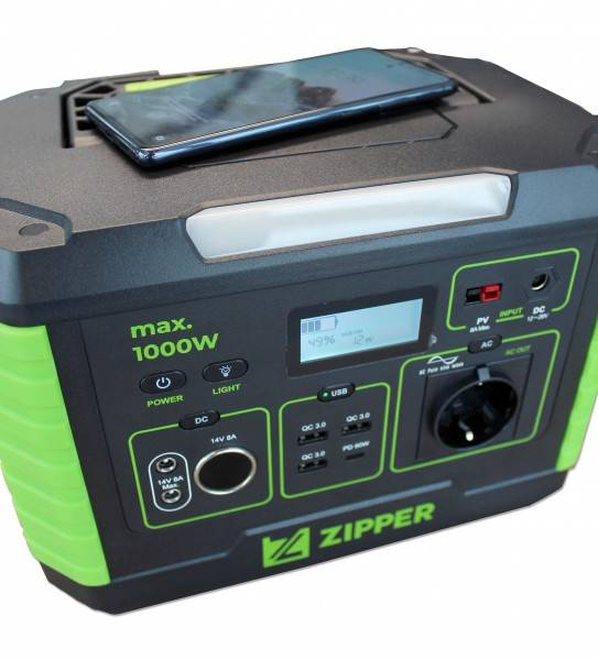 POWERBANK STACJA ZASILANIA ZIPPER ZI-PS1000