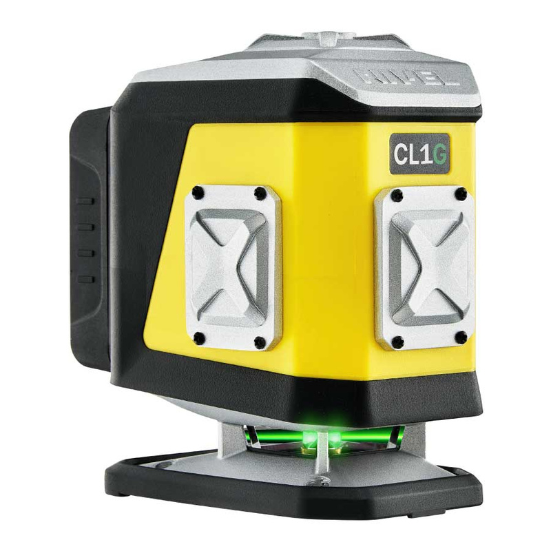 ZIELONY LASER LINIOWY NIVEL SYSTEM CL1G + STATYW SJJ-M1 EX + CZUJNIK LASEROWY CLS-5 + ŁATA LASEROWA LS-24