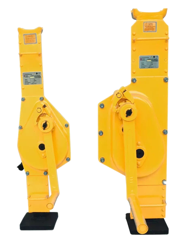 KORBOWY PODNOŚNIK KOLEJOWY ZĘBATKOWY PK1.5