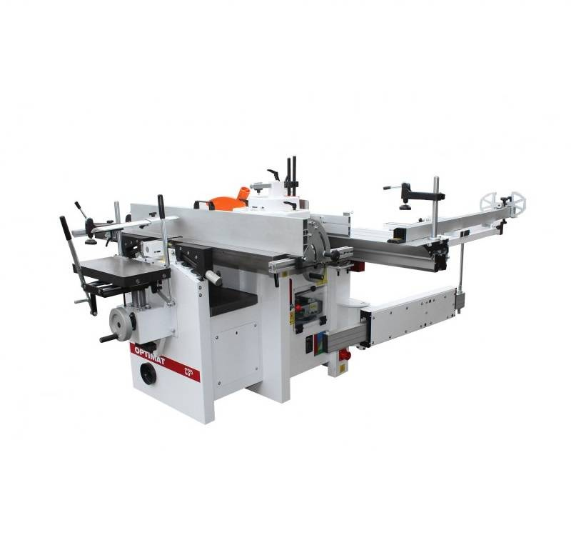 MASZYNA WIELOCZYNNOŚCIOWA, 5-FUNKCYJNA Z WAŁEM NOŻOWYM OPTIMAT RAPTOR C3-F5 (STRUGARKA, GRUBOŚCIÓWKA, WIERTARKA, PIŁA TARCZOWA, FREZARKA)