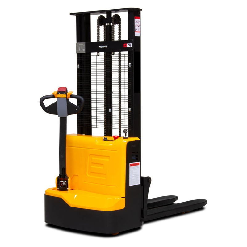 WÓZEK ELEKTRYCZNY PODNOŚNIKOWY PALETOWY VIBER-SYSTEM WE1530R 1500 KG