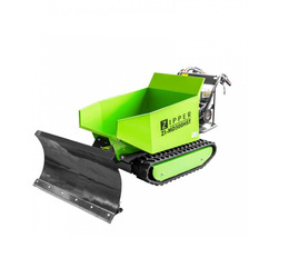 WOZIDŁO BUDOWLANE MINIWYWROTKA ZIPPER ZI-MD500HST Z PŁUGIEM