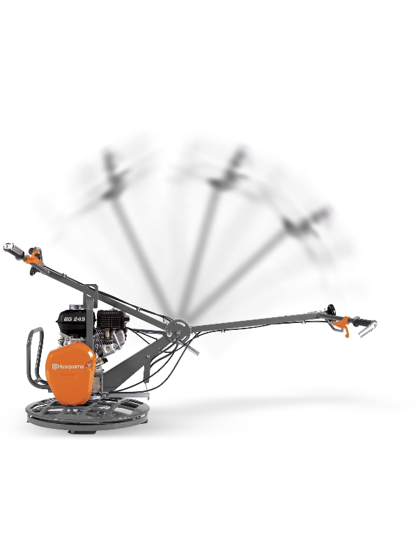 ZACIERACZKA SPALINOWA KRAWĘDZIOWA HUSQVARNA BG 245 H4 HONDA GX 120