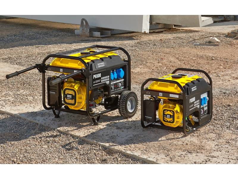 AGREGAT PRĄDOTWÓRCZY ATLAS COPCO P 6500 1-FAZ. AVR