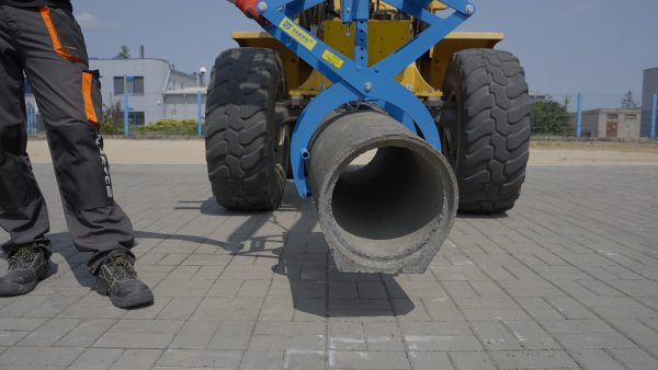 ZAWIESZANY CHWYTAK RUROWY POPRZECZNY JAZON CHRP500 DO RUR 500 KG