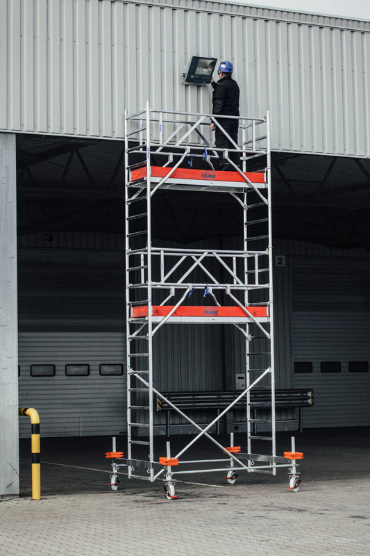 RUSZTOWANIE JEZDNE KRAUSE STABILO 100 2,00 M x 0,75 M (WYS. ROBOCZA 6,5 M)