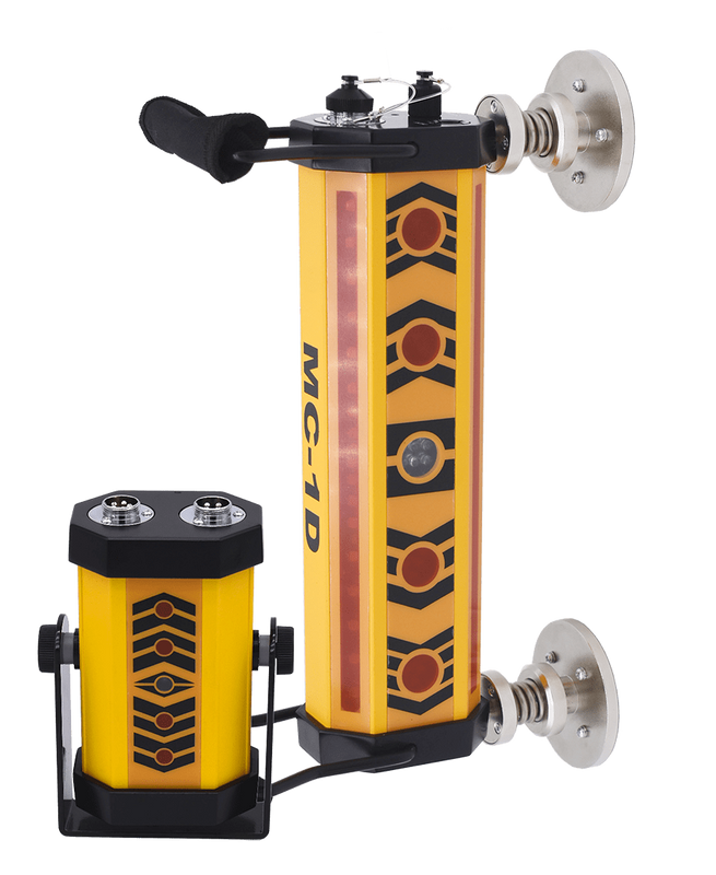 LASEROWY SYSTEM KONTROLI PRACY MASZYN NIVEL SYSTEM MC-1D MAGNETS