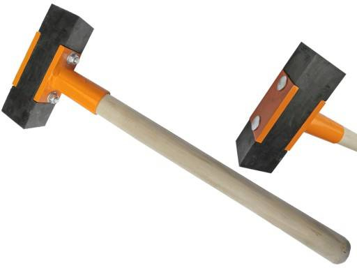 MŁOTEK BRUKARSKI DŁUGI BELLE (GUMOWY)