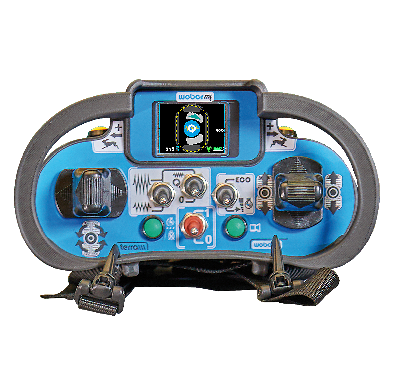 WALEC OKOŁKOWANY WEBER MC 85 (ZE ZDALNYM STEROWANIEM)