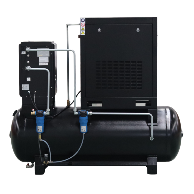 KOMPRESOR POWIETRZA ŚRUBOWY VIBER-SYSTEM VIBER-AIR INV7.5-500 Z OSUSZACZEM I FALOWNIKIEM