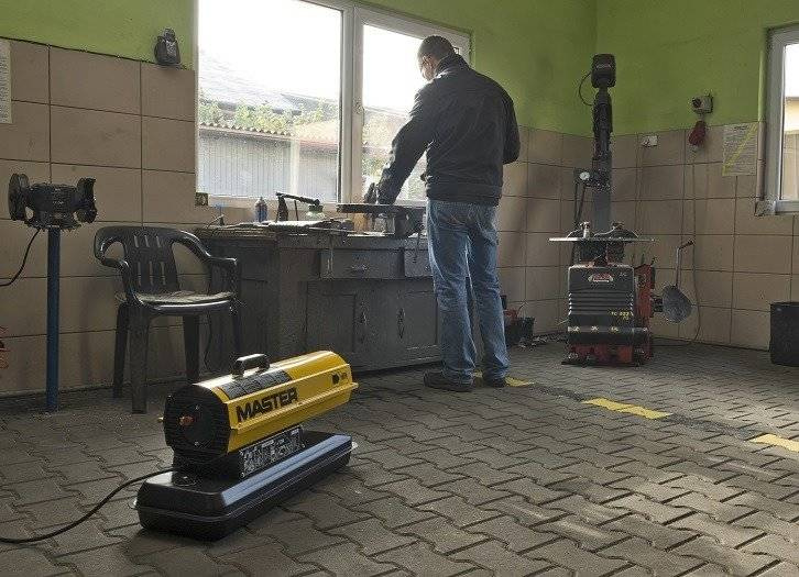 ELEKTROMECHANICZNA NAGRZEWNICA OLEJOWA MASTER B 150 CED