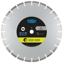 TARCZA DIAMENTOWA BASIC TYROLIT FSU 500 MM DO CIĘCIA NAWIERZCHNI