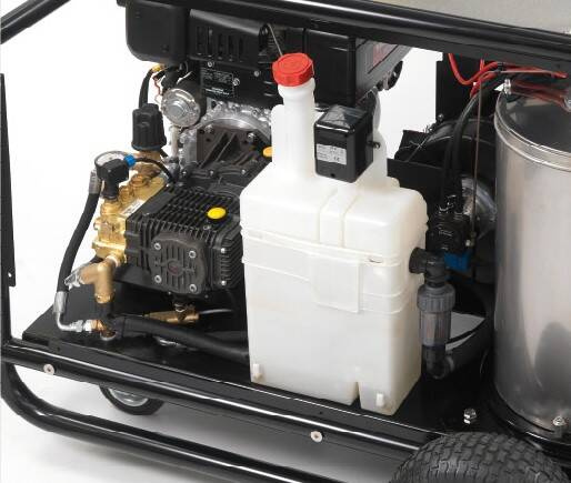 WYSOKOCIŚNIENIOWA SPALINOWA MYJKA CIEPŁOWODNA COMET FDX HOT CUBE 21/160 B