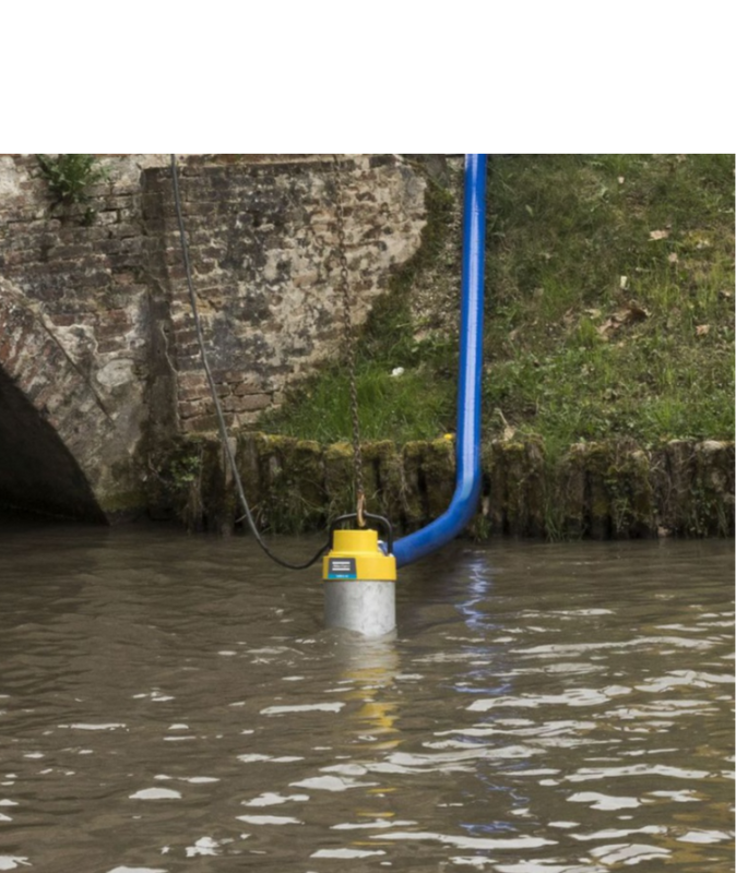 POMPA ZATAPIALNA WODY BRUDNEJ ATLAS COPCO WEDA D 40/3 N BSP