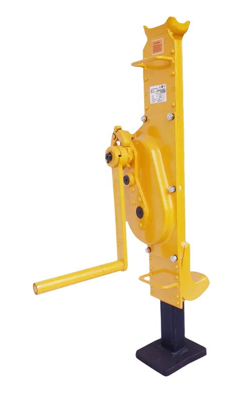 KORBOWY PODNOŚNIK KOLEJOWY ZĘBATKOWY PK5