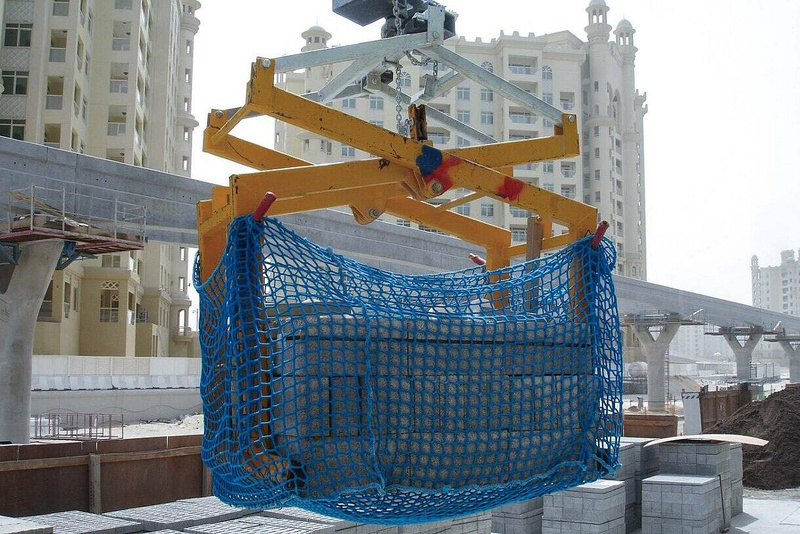 ZAWIESZANY CHWYTAK NOŻYCOWY PROBST SG-100-PGL2 DO TRANSPORTOWANIA MATERIAŁÓW BUDOWLANYCH I BRUKARSKICH