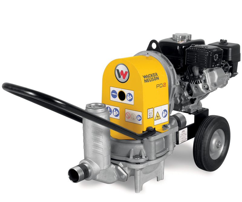 MOTOPOMPA MEMBRANOWA DO BRUDNEJ WODY, SZLAMU WACKER NEUSON PDI 2A