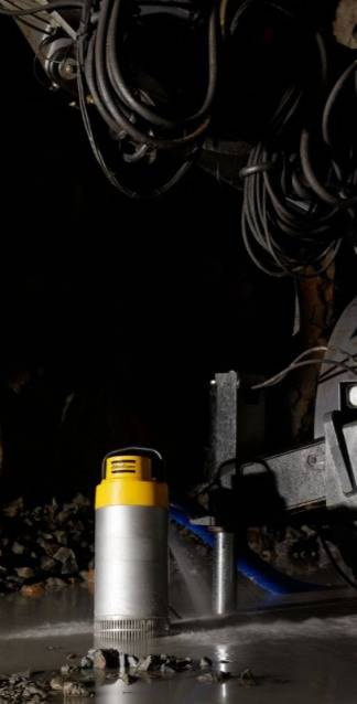 POMPA ZATAPIALNA WODY BRUDNEJ ATLAS COPCO WEDA D 50/3 H FS