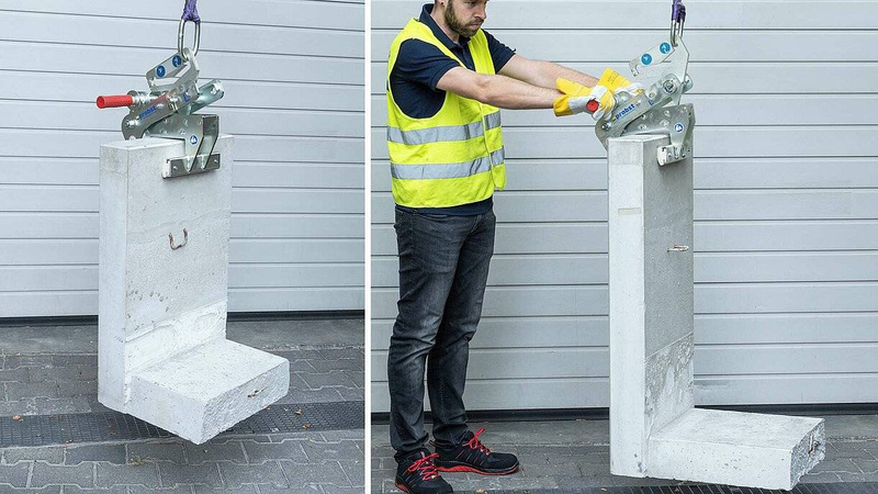 ZAWIESZANY CHWYTAK PROBST WEZ-06 DO PREFABRYKATÓW W KSZTAŁCIE L