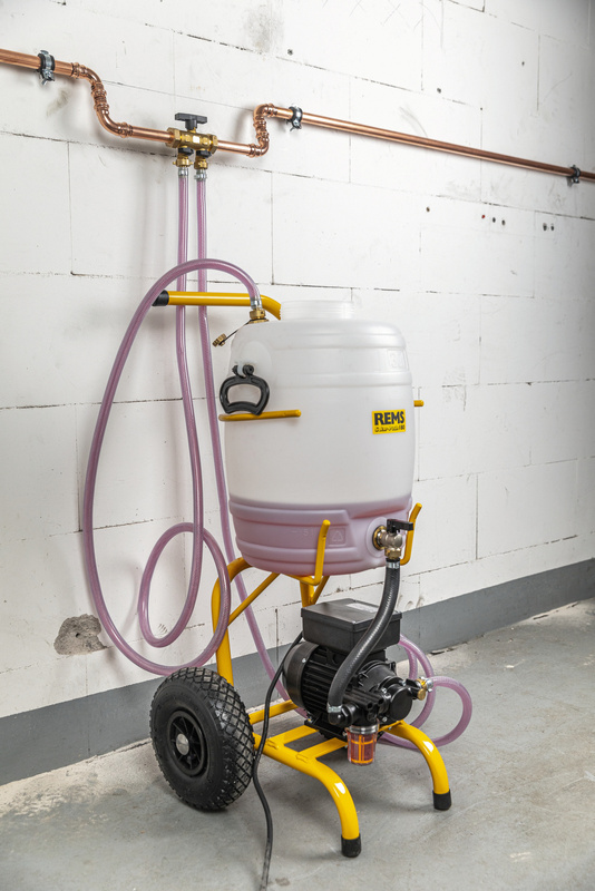 POMPA NAPEŁNIAJĄCA PŁUCZĄCA REMS SOLAR-PUSH l 80