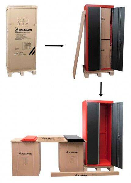 ZESTAW MEBLI WARSZTATOWYCH HOLZMANN WESS13