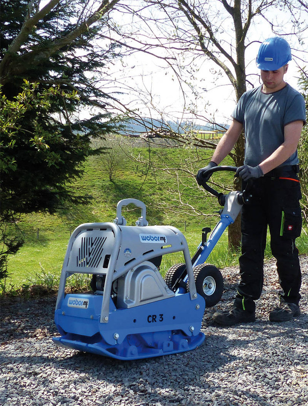 ZAGĘSZCZARKA REWERSYJNA WEBER CR 3 E