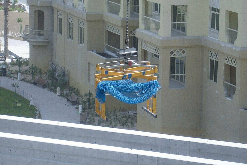 ZAWIESZANY CHWYTAK NOŻYCOWY PROBST SG-80-PGL2 DO TRANSPORTOWANIA MATERIAŁÓW BUDOWLANYCH I BRUKARSKICH