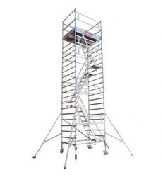 RUSZTOWANIE POJEDYNCZE JEZDNE ZE SCHODAMI WEWNĘTRZNYMI FARAONE TOP SYSTEM 135x180CM G1-54 6,4M