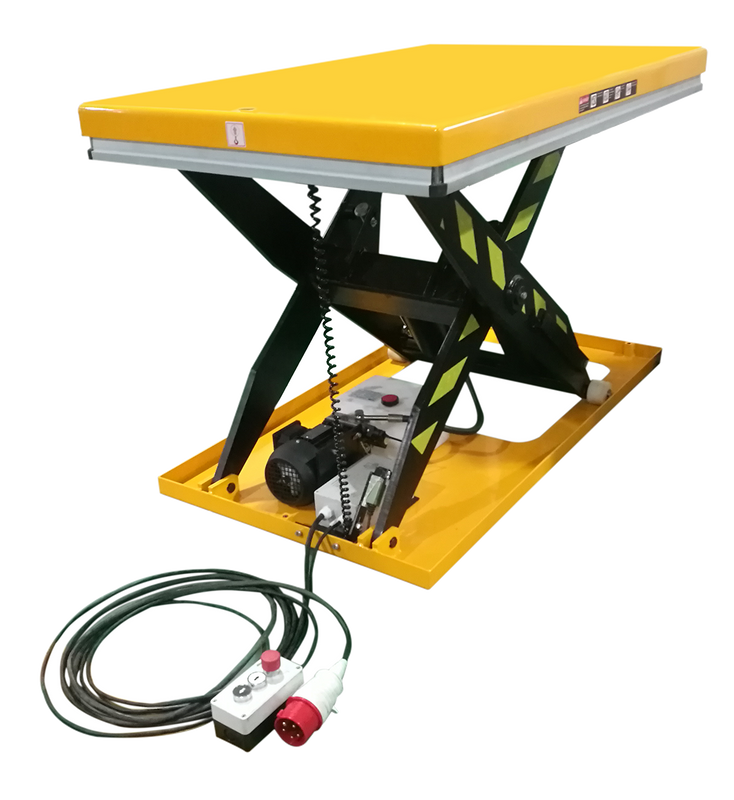 ELEKTRYCZNY STÓŁ WARSZTATOWY PODNOŚNY NOŻYCOWY SN 2000