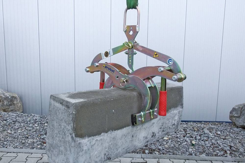 RĘCZNY / ZAWIESZANY CHWYTAK UNIWERSALNY PROBST EXG DO ELEMENTÓW BETONOWYCH I KAMIENNYCH