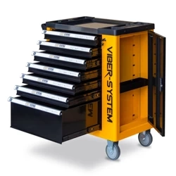 SZAFKA NARZĘDZIOWA SERWISOWA, WÓZEK NARZĘDZIOWY VIBER-SYSTEM SZN7 (BEZ WYPOSAŻENIA)