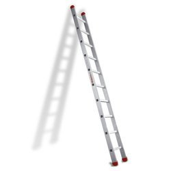 DRABINA PRZYSTAWNA POJEDYNCZA FARAONE SERIA 150.1 MOD. S1400/E.7 4,50M + STABILIZATOR