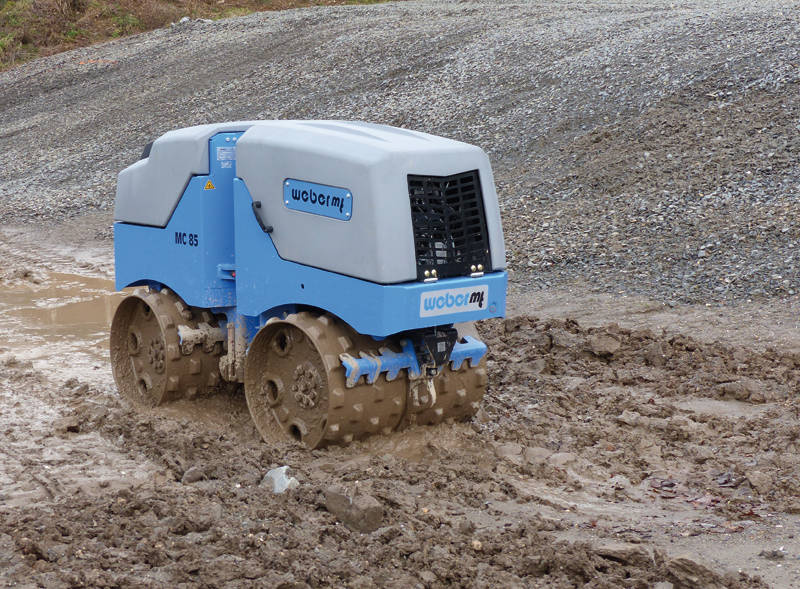 WALEC OKOŁKOWANY WEBER MC 85 (ZE ZDALNYM STEROWANIEM)