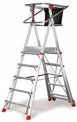 DRABINA PLATFORMA ROBOCZA FARAONE PLS5.7 4,18M + STABILIZATOR